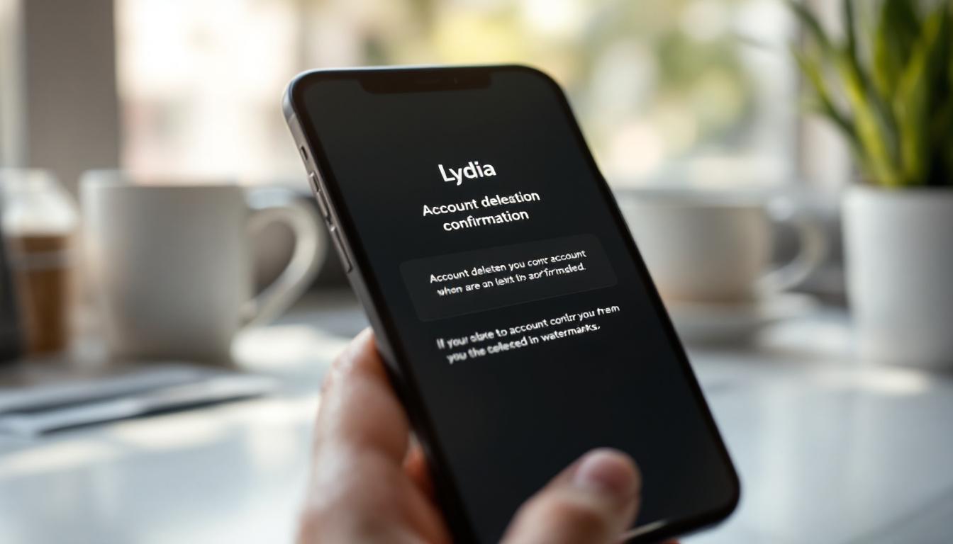 Supprimer compte Lydia définitivement : mode d'emploi