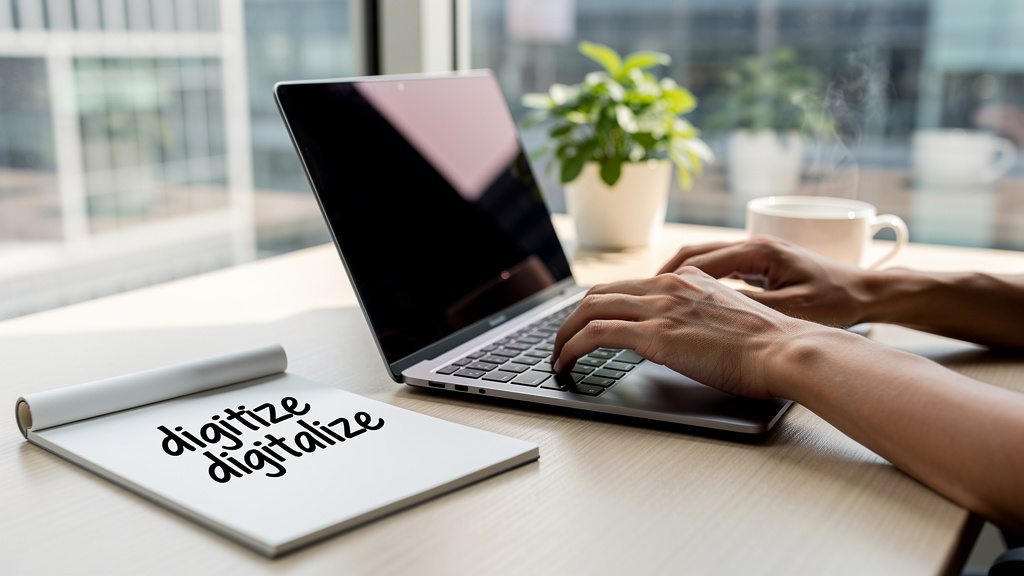 Digitize or digitalize : choisir le bon terme en 2026
